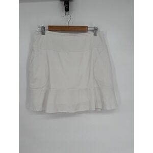 Zero Restriction Womens Sz L‎ Golf Skort White Athletic